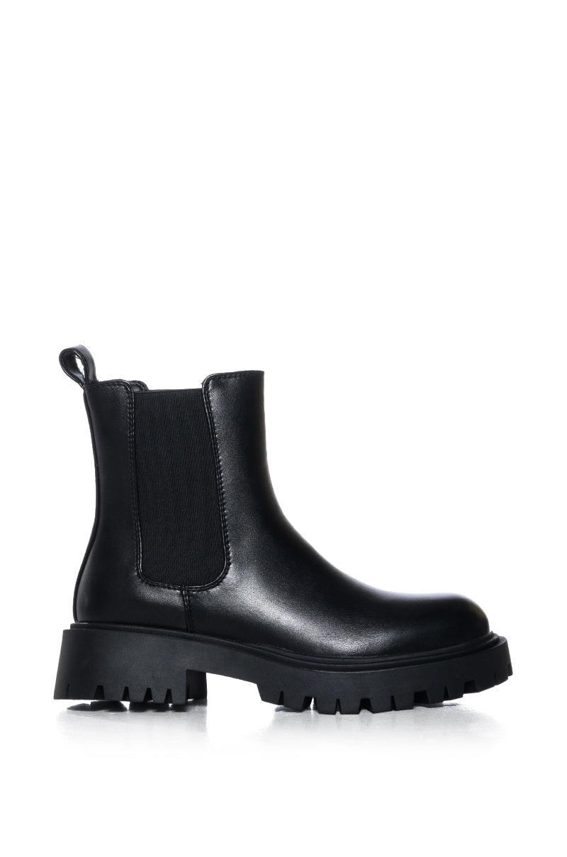 AZALEA WANG BRIDGE BLACK BOOTIE
