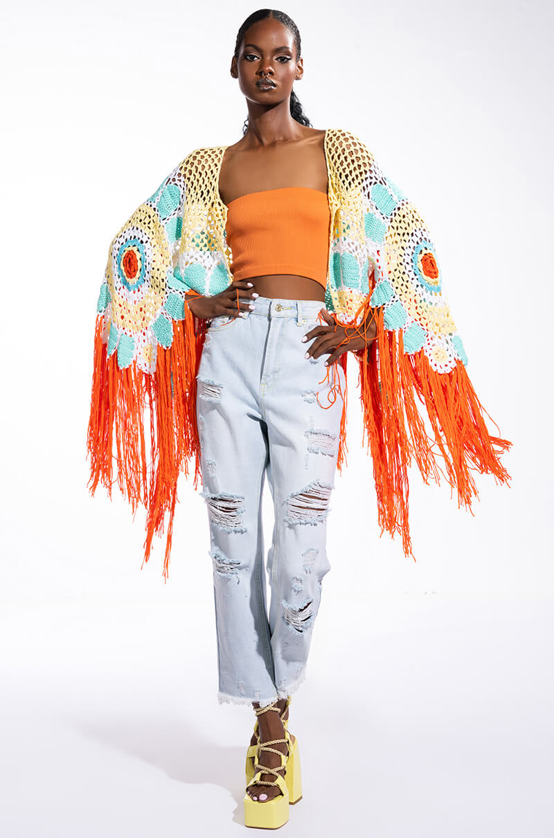 CROCHET MULTI CARDIGAN