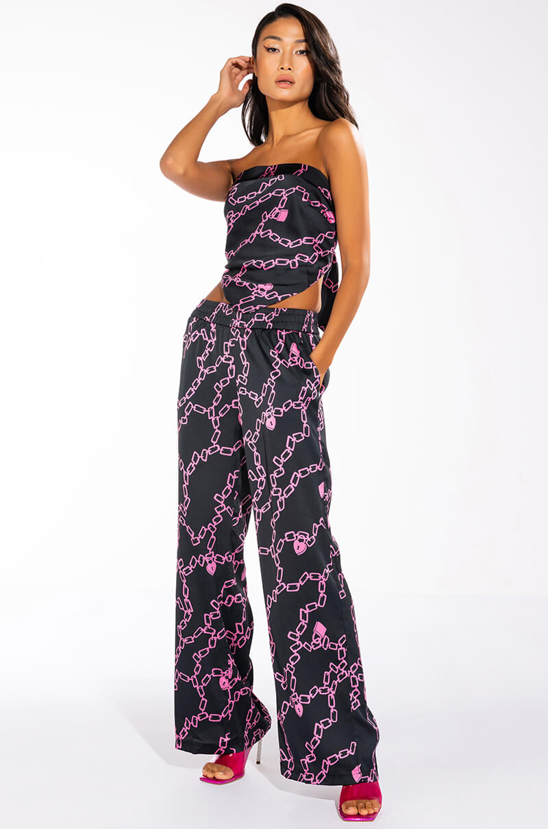 PARADISE WIDE LEG PALAZZO PANTS