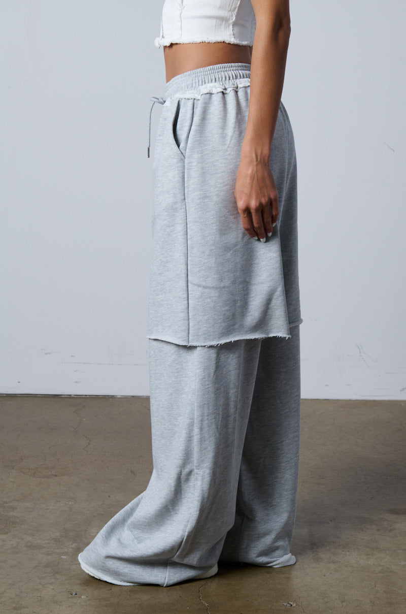 OVER AND OVER WIDE LEG JOGGER