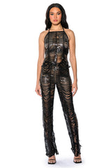 SENORITA EMBELLISHED STRAIGHT LEG PANT