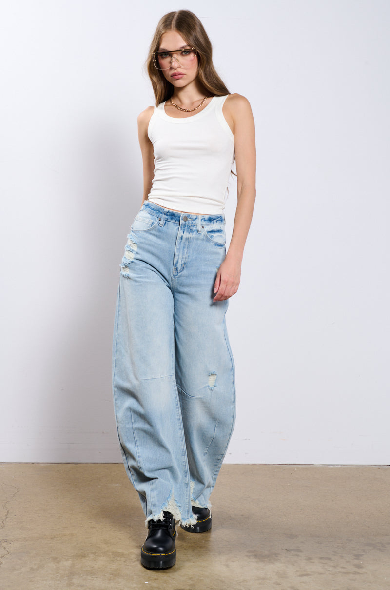 SHE KNEW IT DENIM PANT