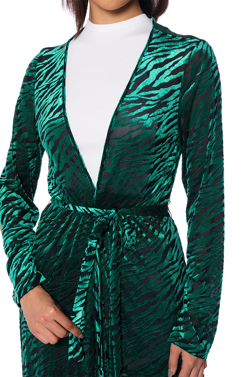 FREYA FLOCKING DUSTER