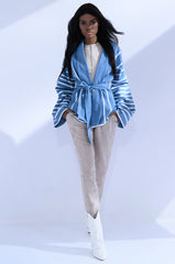 ZEN DENIM KIMONO JACKET